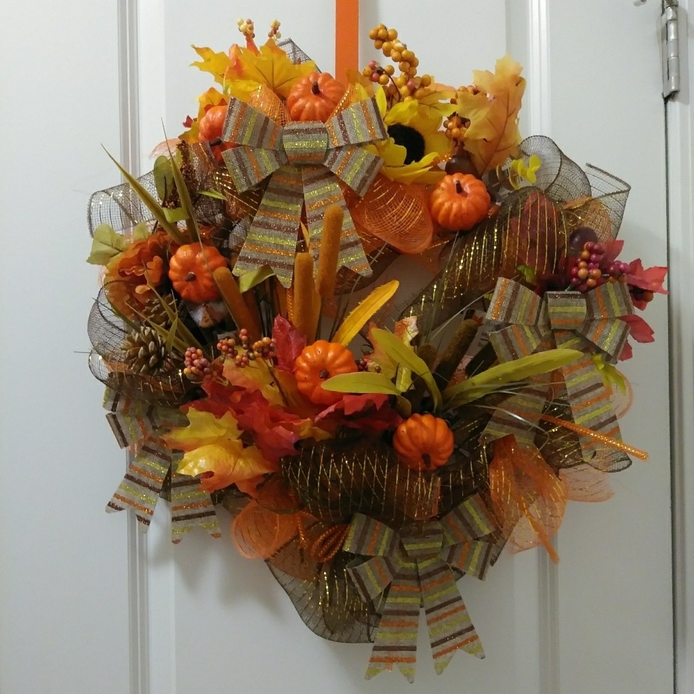 Homemade wreath